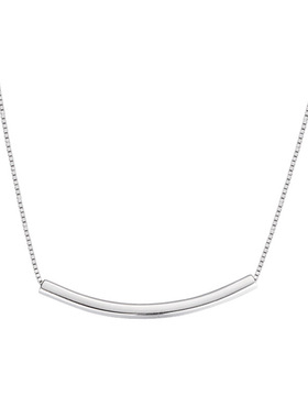 南瓜先生简约微笑项链