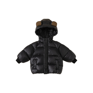 INSbobo童装儿童羽绒服冬季新款男童防寒服女童三防外套加厚冬装