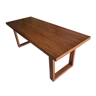 泊逸去客厅化大长书桌子工作台全实木大板桌学习阅读桌新中式书桌