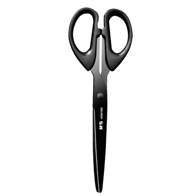 晨光黑刃剪刀不粘胶锋利便携