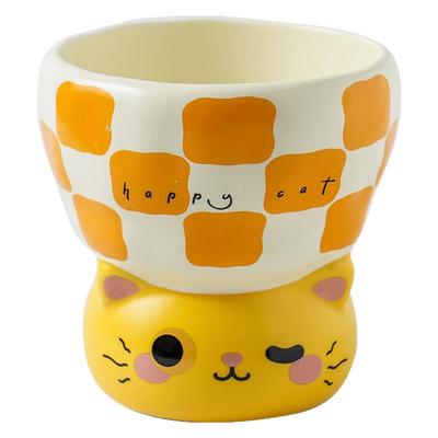 陶瓷手握杯特别好看的马克杯小众