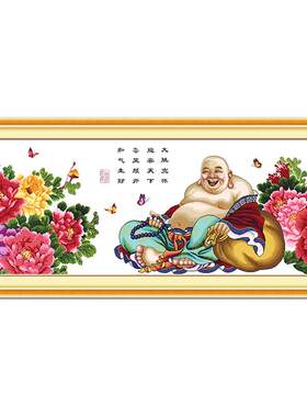 已绣好成品100%纯手工可裱框发