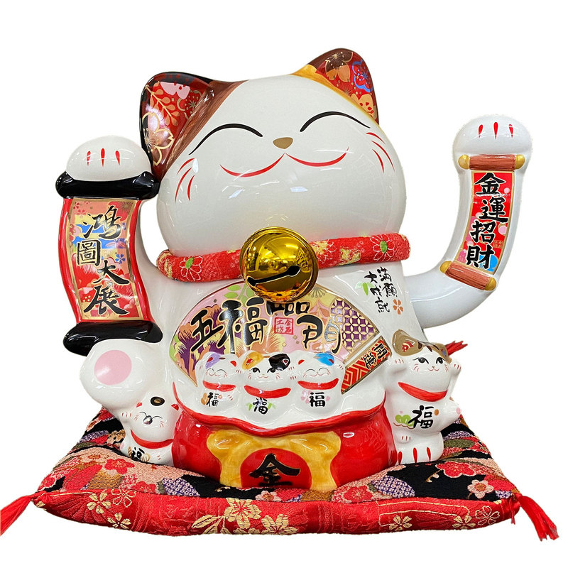 金石工坊鸿途大展招财猫开业礼品