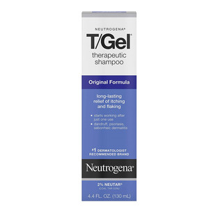 Neutrogena露得德清洗发水杨酸煤焦油控油去屑蓬松gel美英国版sal