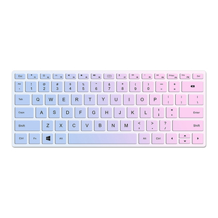 渐变键盘膜适用惠普星Book15.6英寸笔记本保护膜荣耀MagicBook14 2023苹果A2338华为戴尔灵越3511防尘全覆盖