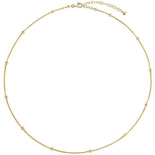 Monica Vinader莫妮卡项链Chains圆珠编织项链配饰女颈链