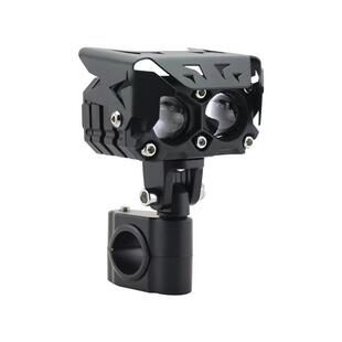 电动车灯超亮led大灯强光摩托车射灯外置改装切线铺路灯透镜大灯