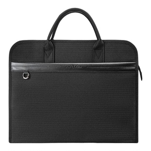 牛津布手提公文包出差办事资料手提包可装平板电脑包防水大容量包