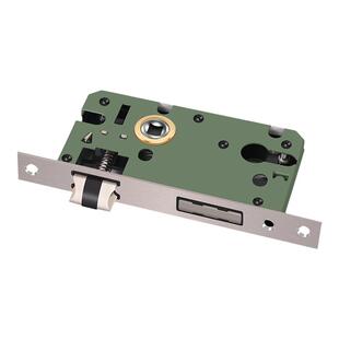 室内专用静音锁体卧室门木门锁家用通用型锁具配件单舌门磁吸锁体