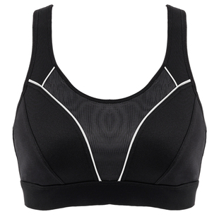 运动内衣女防震大胸夏减震专业背心跑步显胸小健身高强度大码文胸