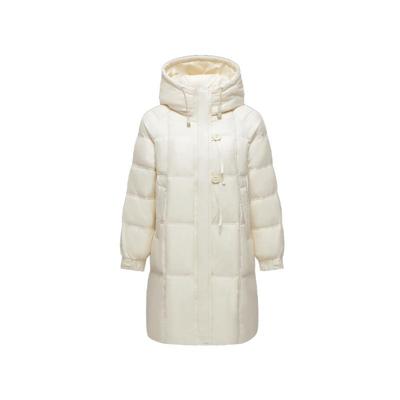 韩版厚款保暖女款中长款羽绒服