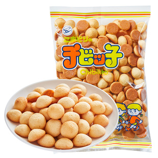 日本进口零食品知更鸟杏元小饼干125g儿童宝宝休闲曲奇