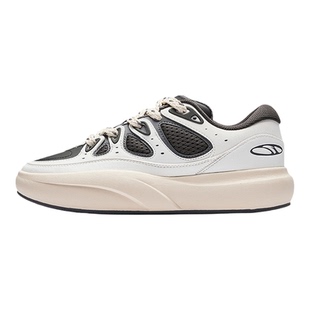 安踏龟背竹男板鞋厚底增高面包鞋潮流运动鞋通勤百搭潮流休闲男款