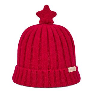 巴拉巴拉balaOne儿童帽子男童女童比尼帽舒适保暖五角星装饰时尚