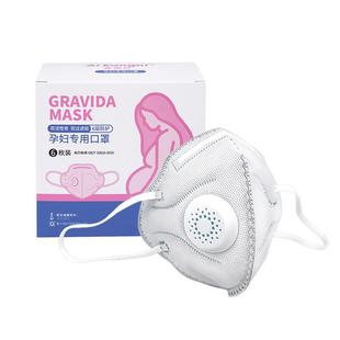 孕妇专用口罩防甲醛异味二手烟kn95活性炭餐饮厨房防油烟独立包装
