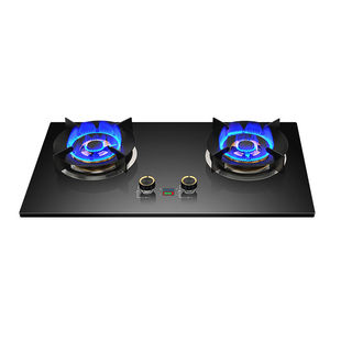 德国正品纯铜火盖猛火燃气灶嵌入式家用天然气液化气定时猛火双灶