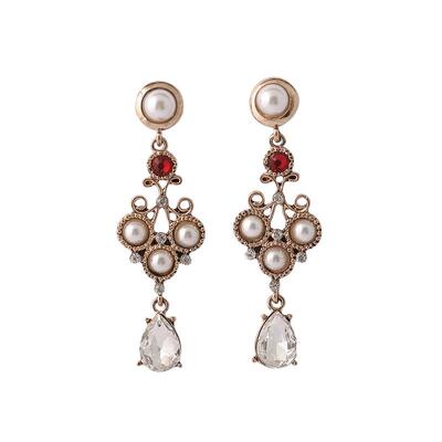 韩国直邮JUDY AND PAUL东大门德鲁纳酒店IU同款水晶吊坠耳环首饰