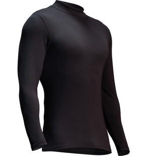 莫代尔超薄发热保暖内衣男士半高领打底衫薄款内搭中领秋衣男上衣