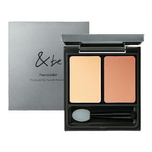 日本and be河北裕介 &be双色多用修容提亮遮瑕膏盘粉膏遮盖黑眼圈