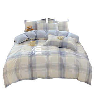 100%新疆纯棉被套单件150x200x230全棉单独被罩220x240cm单人被单