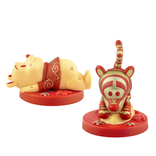 野兽王国迪士尼虎年限定新年贺岁跳跳虎小熊维尼 木须龙 摆件礼物