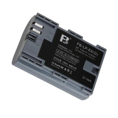 沣标LP-E6电池LP-E6P LPE6N适用佳能R52 R5II R5二代R62 R7 R5C R6 5D4 5D3 7D2 6D2 90D 80D相机70D锂电配件