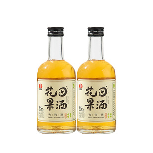 红动花田果酒低度酒微醺甜酒350ml瓶8度梅子青梅酒杨梅女士发酵酒