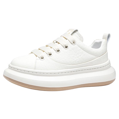 马克华菲厚底休闲板鞋男