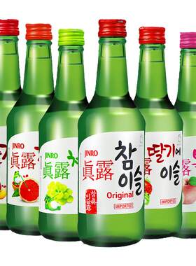 韩国进口真露烧酒多口味