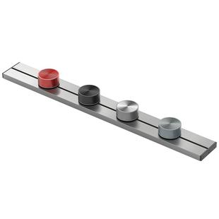 优必克轨道插座升级安全门明装移动导轨带USB快充餐边柜滑轨插排