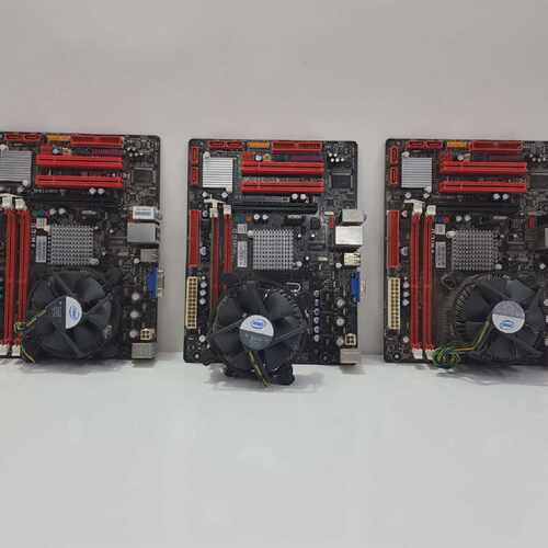 BIOSTAR G31M MOTHERBOARD  LOT OF 3