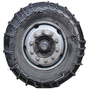 货车防滑链加粗铁链冬季雪地防滑消防车洒水车四米二卡车防滑链条