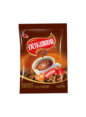 喜之郎优乐咖啡18克提神速溶咖啡