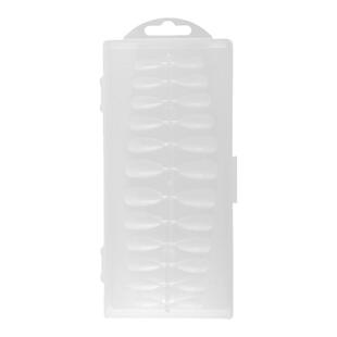 美甲甲片超薄无痕免刻磨延长指甲贴片平弧全贴半贴穿戴甲短款专用