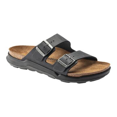 BIRKENSTOCK勃肯涂油皮双扣拖鞋