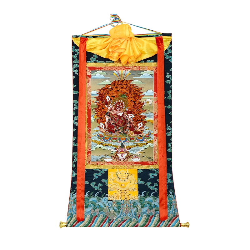 欧斯特居家装饰挂画矿物唐卡