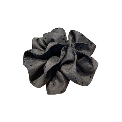 肥肠圈布艺日韩波点发圈