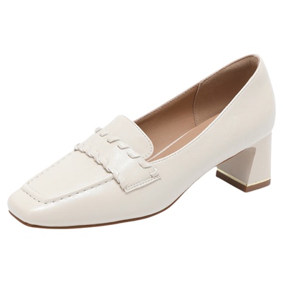 达芙妮乐福鞋2026春季新款百搭女