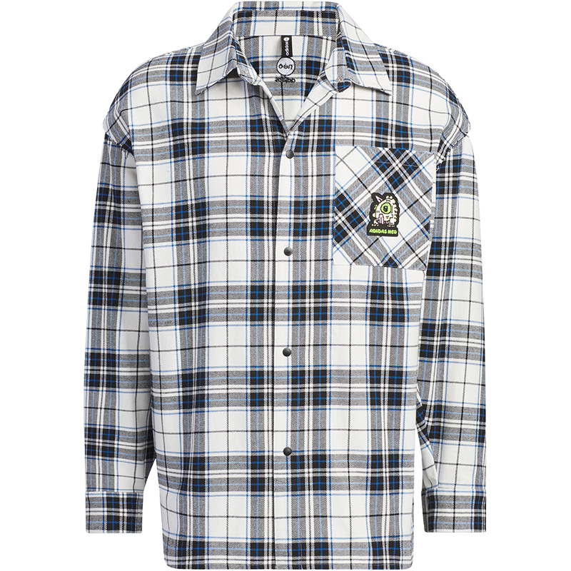 Adidas/阿迪达斯WINDBREAKER白男子休闲运动舒适可拆卸外套IK5155