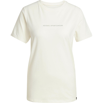 Adidas/阿迪达斯正品2025夏季款女士运动印花休闲涂鸦短袖JX5322