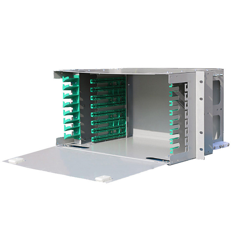 电信级ODF光纤配线架12/24/48/72/96/144芯机柜子框单元箱SC/LC方口FC/UPC圆口满配空箱配空盘熔纤托盘机架式