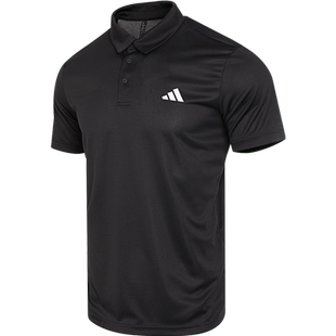 adidas阿迪达斯男子网球运动休闲POLO衫翻领短袖THR8730