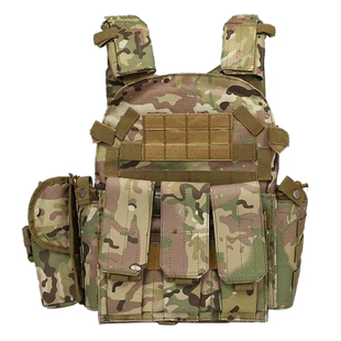 儿童战术背心三级甲多功能作战马甲装备防弹衣迷彩透气6094防刺服