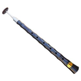 笛子唢呐杆专业级六孔杆子黑檀木d调乌木降b调乐器配件配树脂哨片