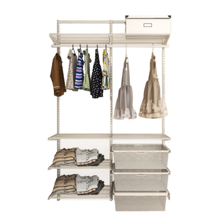 威能金属衣柜衣帽间步入式开放式走入式主卧货架式框架衣柜定制