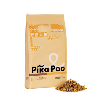 匹卡噗鸭肉梨冻干全价狗粮7KG