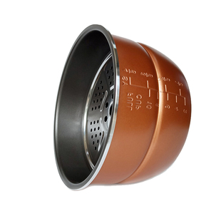 半球红双喜三角电压力锅内胆4L5L6L升高压锅胆不粘锅加厚通用配件