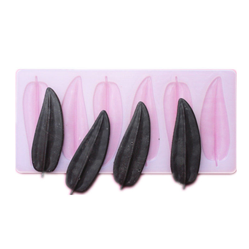 DIY硅胶模具树叶围边插片装饰品