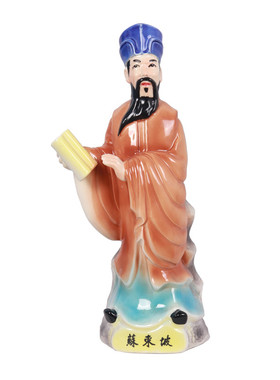 苏东坡人物收藏纪念酒瓶