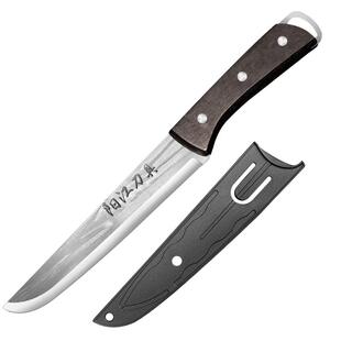 锻打剔骨刀割肉小刀水果刀加长杀猪刀专用屠宰刀剥羊皮分割刀具